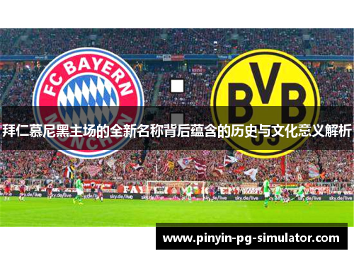 拜仁慕尼黑主场的全新名称背后蕴含的历史与文化意义解析